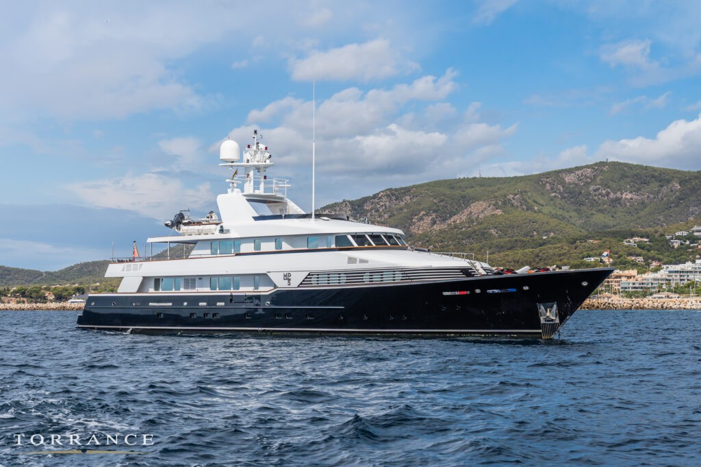 MP5 yacht exterior