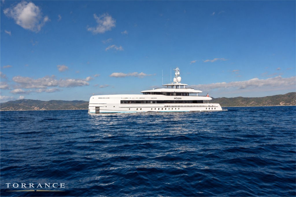 MOUNA yacht exterior